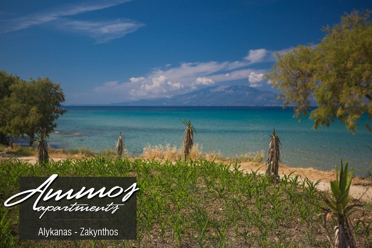 Ammos Apartments Alikanász Kültér fotó